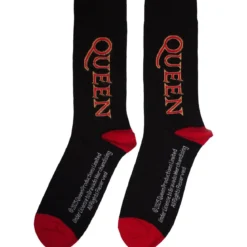 Queen: Red Logo Vertical - Nilkkasukat