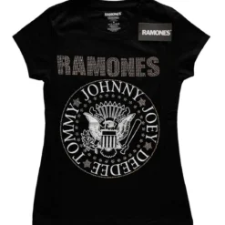 Ramones: Presidential Seal (Diamante) - Naisten T-paita