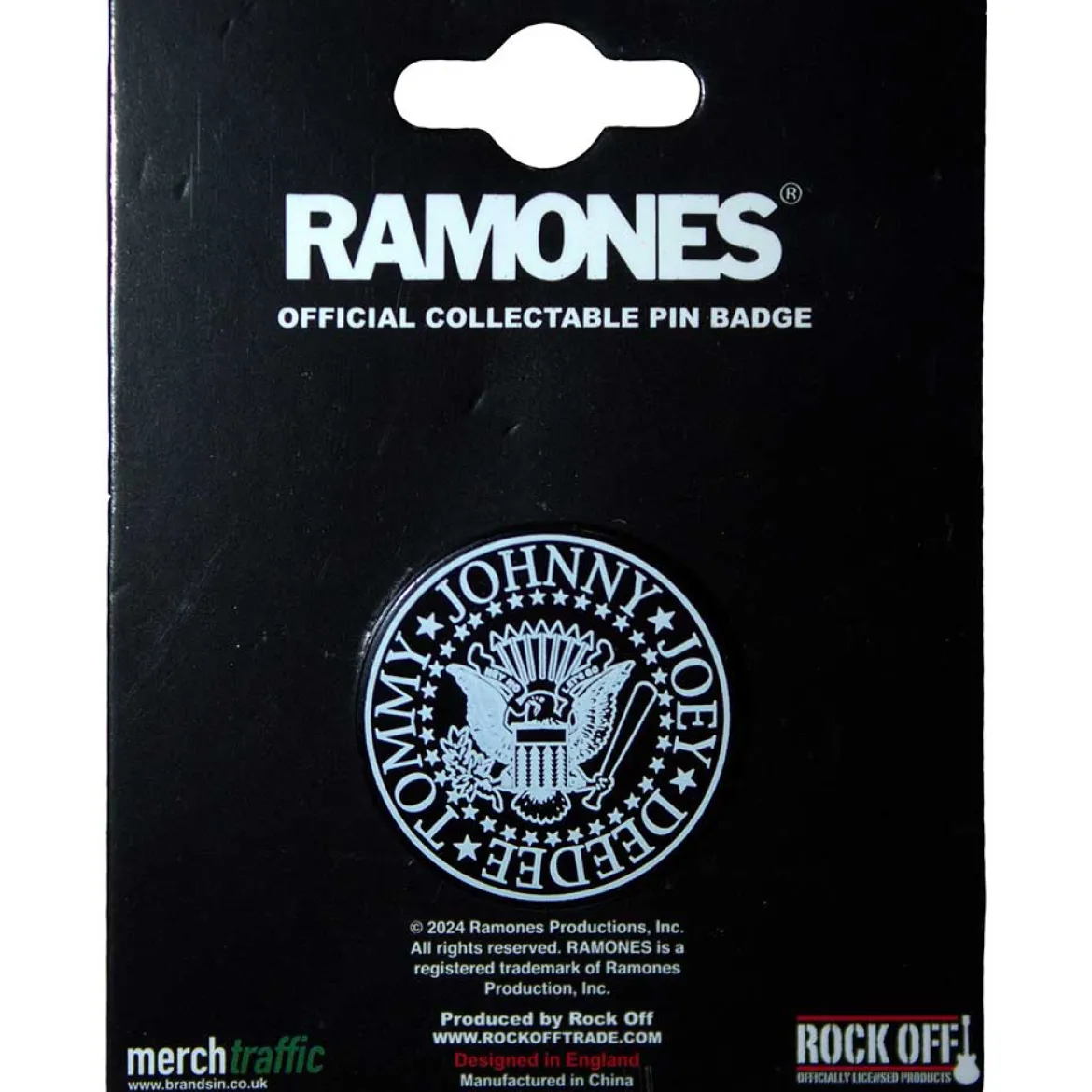 Ramones: Presidential seal emblem - Pinssi