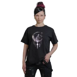 Rankka® Crescent Cat - T-paita, black