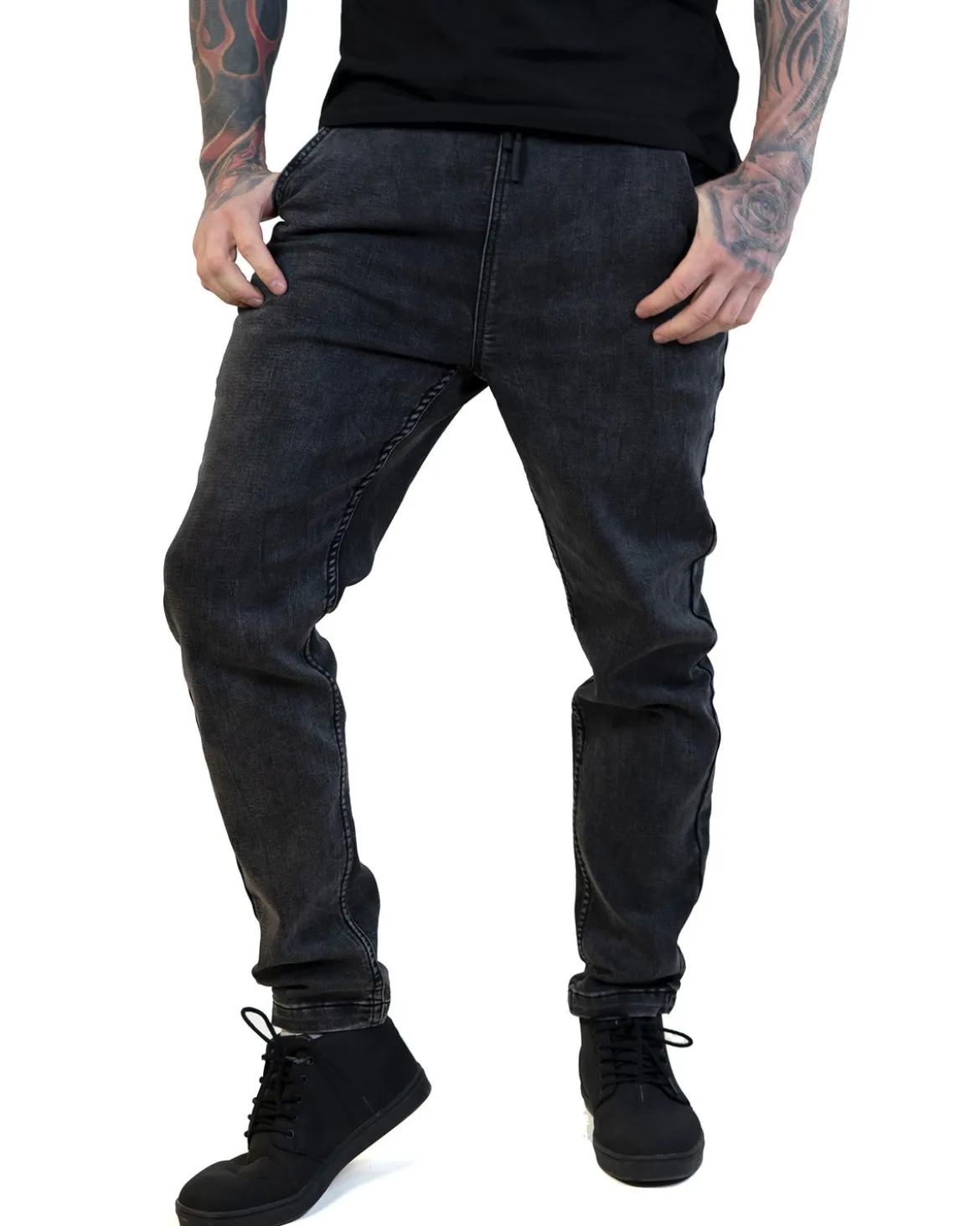 Rankka® Revolution Farkut, snow black