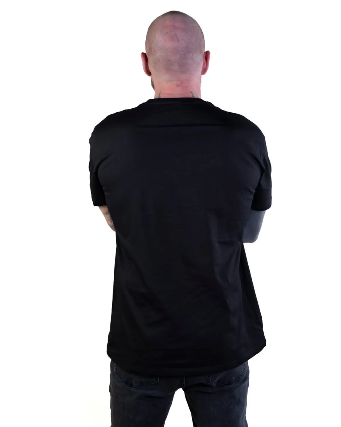 Rankka® Valkoinen logo - Oversize T-paita, black
