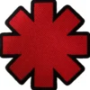 Red Hot Chili Peppers: Asterisk Cut-Out - Kangasmerkki