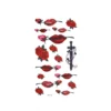 Red lips - siirtotatuointi