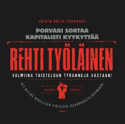 Rehti työläinen -T-paita