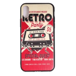 Retro Party - Suojakuori, iPhone X