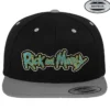 Rick And Morty - Snapback Lippis, tumman harmaa