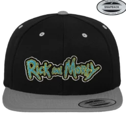 Rick And Morty - Snapback Lippis, tumman harmaa