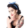 Rockabella Blue Flower - hiuspanta