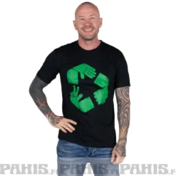 Rock Paper Scissors- T-paita, Musta