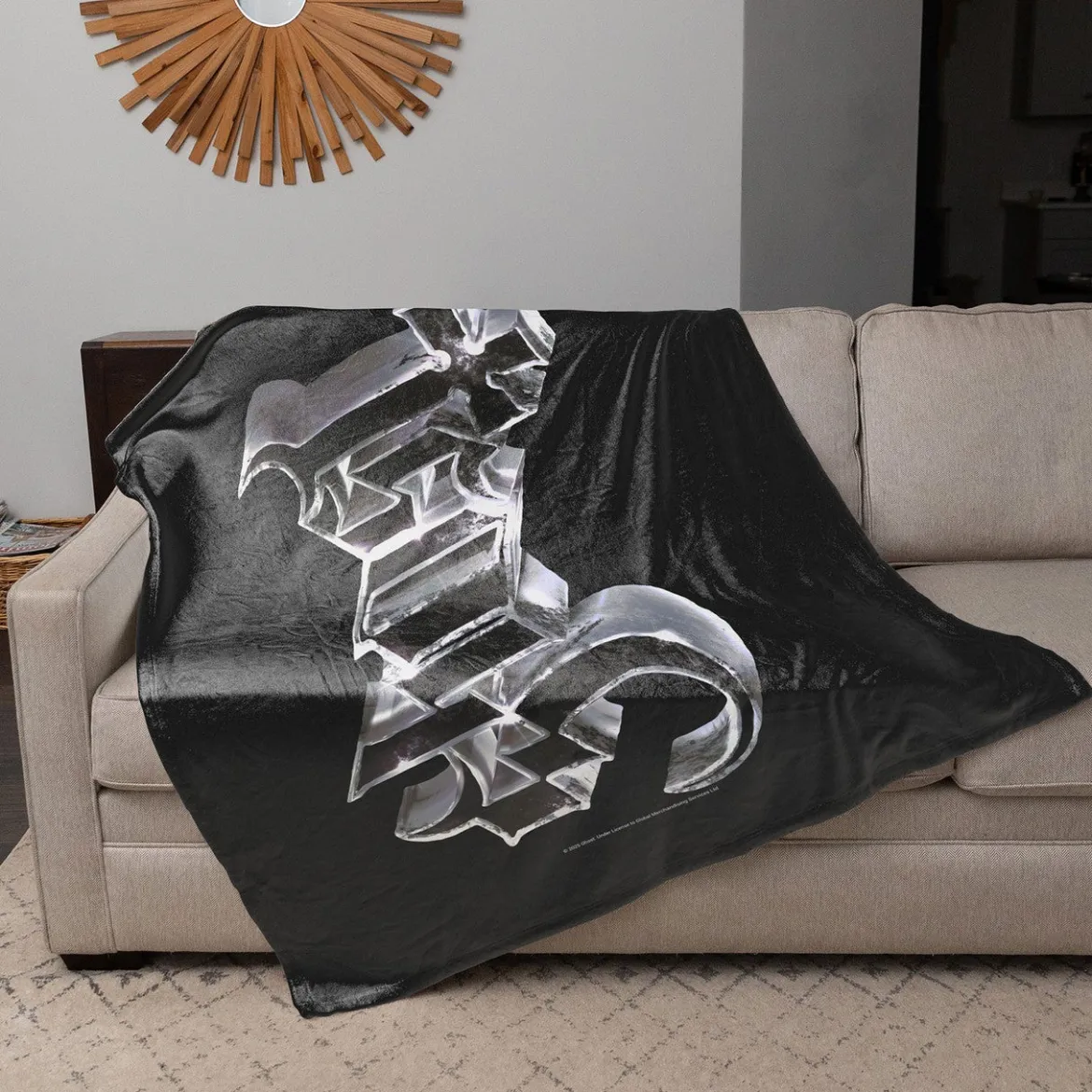 ROCKSAX Ghost: Chrome Logo - Torkkupeitto