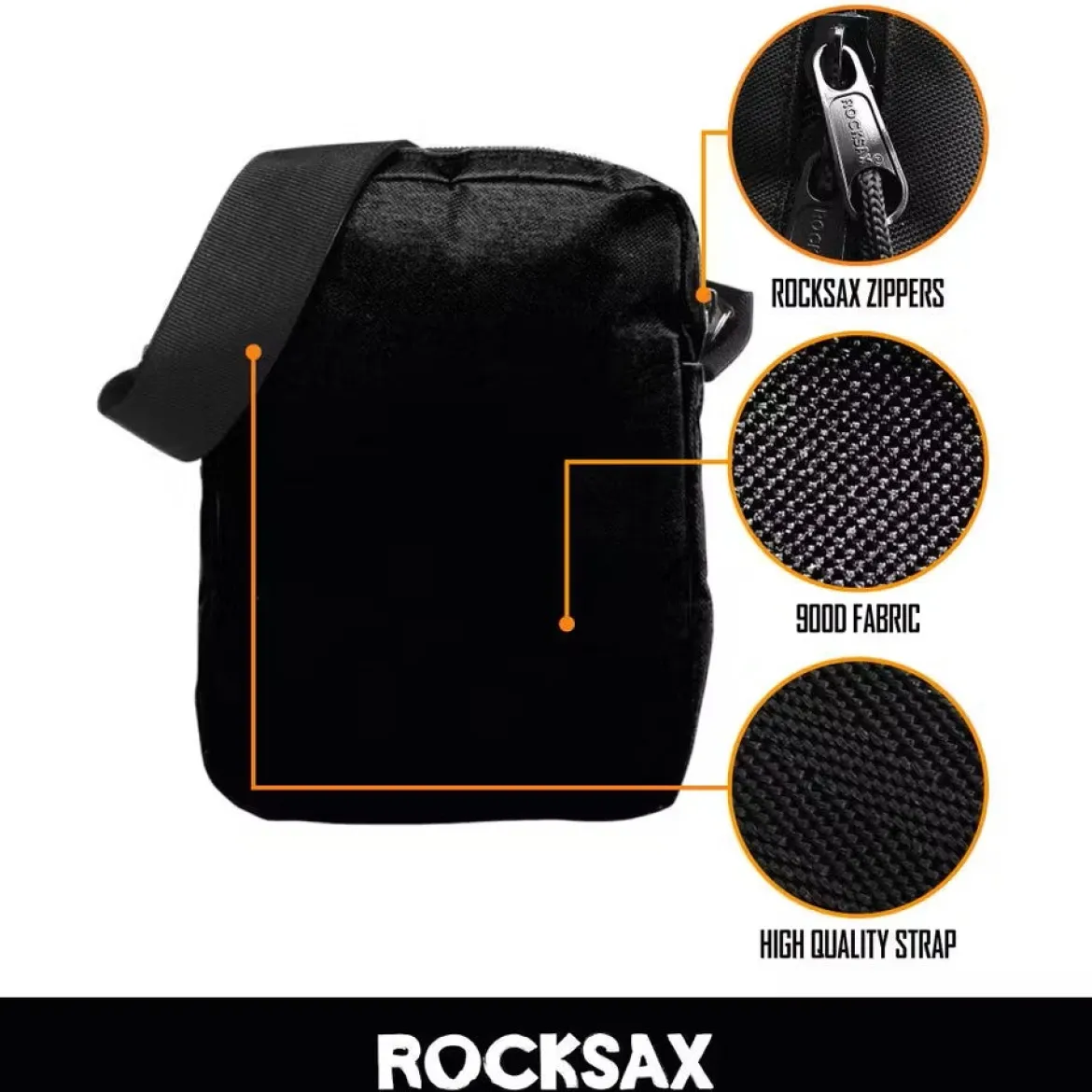 ROCKSAX Metallica: Pushhead – Crossbody-laukku