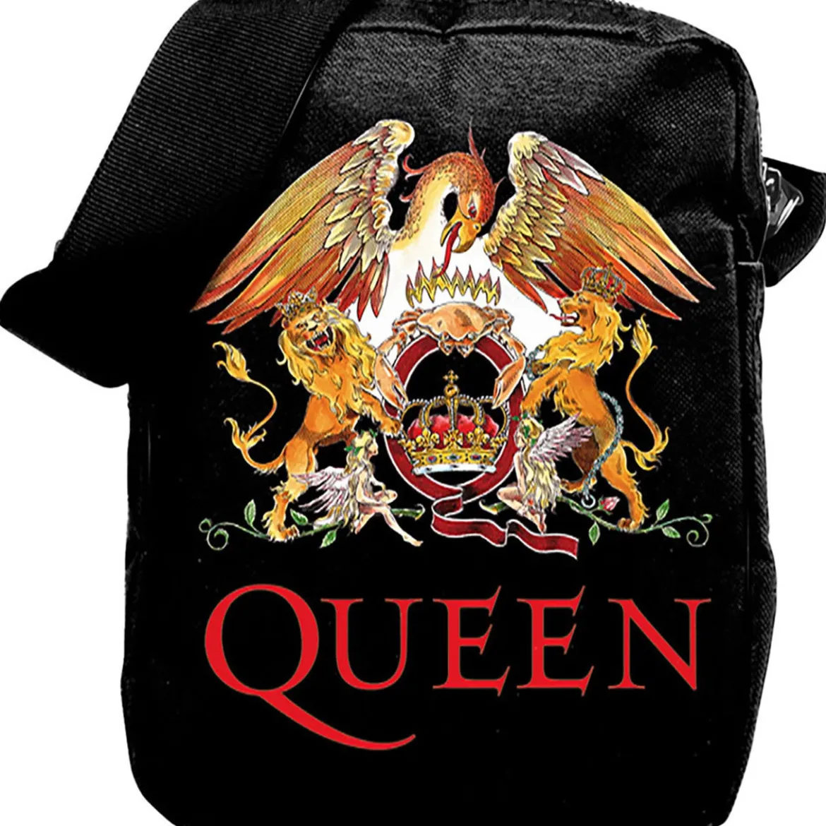 ROCKSAX Queen: Classic Crest – Crossbody-laukku