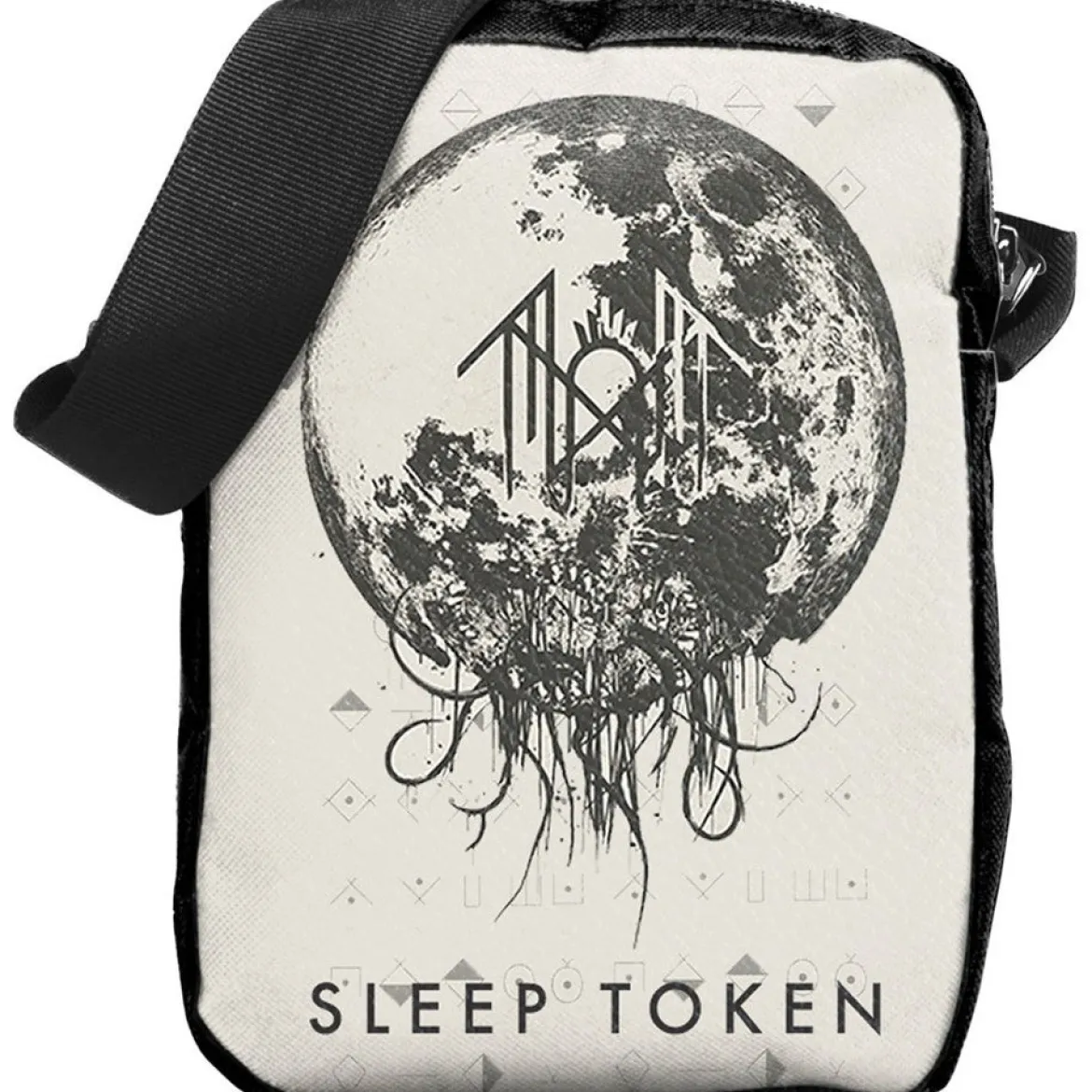 ROCKSAX Sleep Token: The Summoning White – Crossbody-laukku