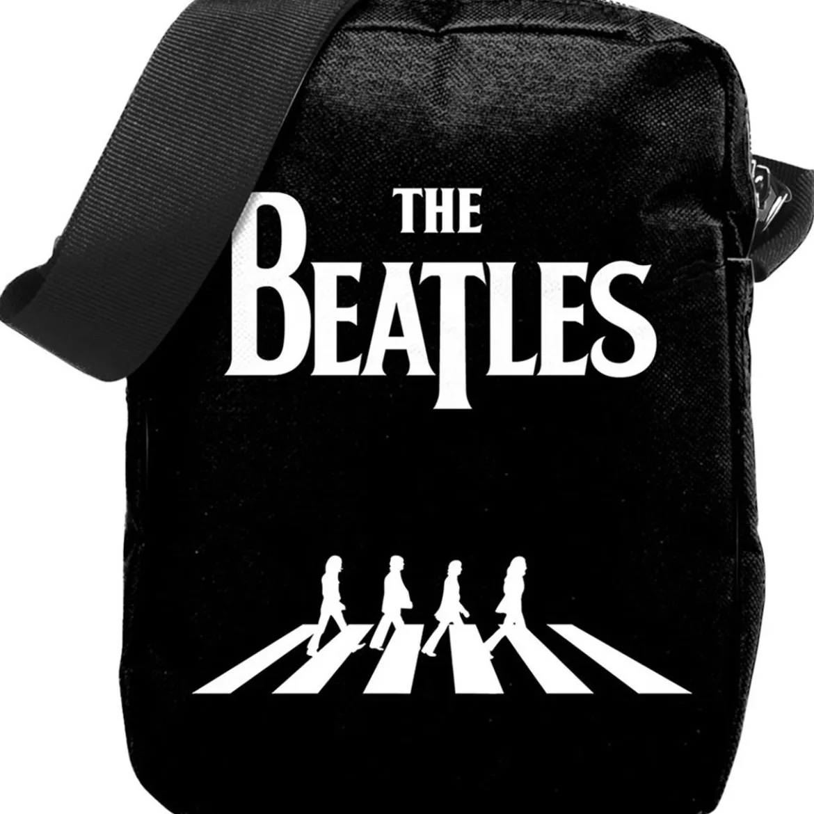 ROCKSAX The Beatles: Abbey Road B/W - Crossbody-laukku