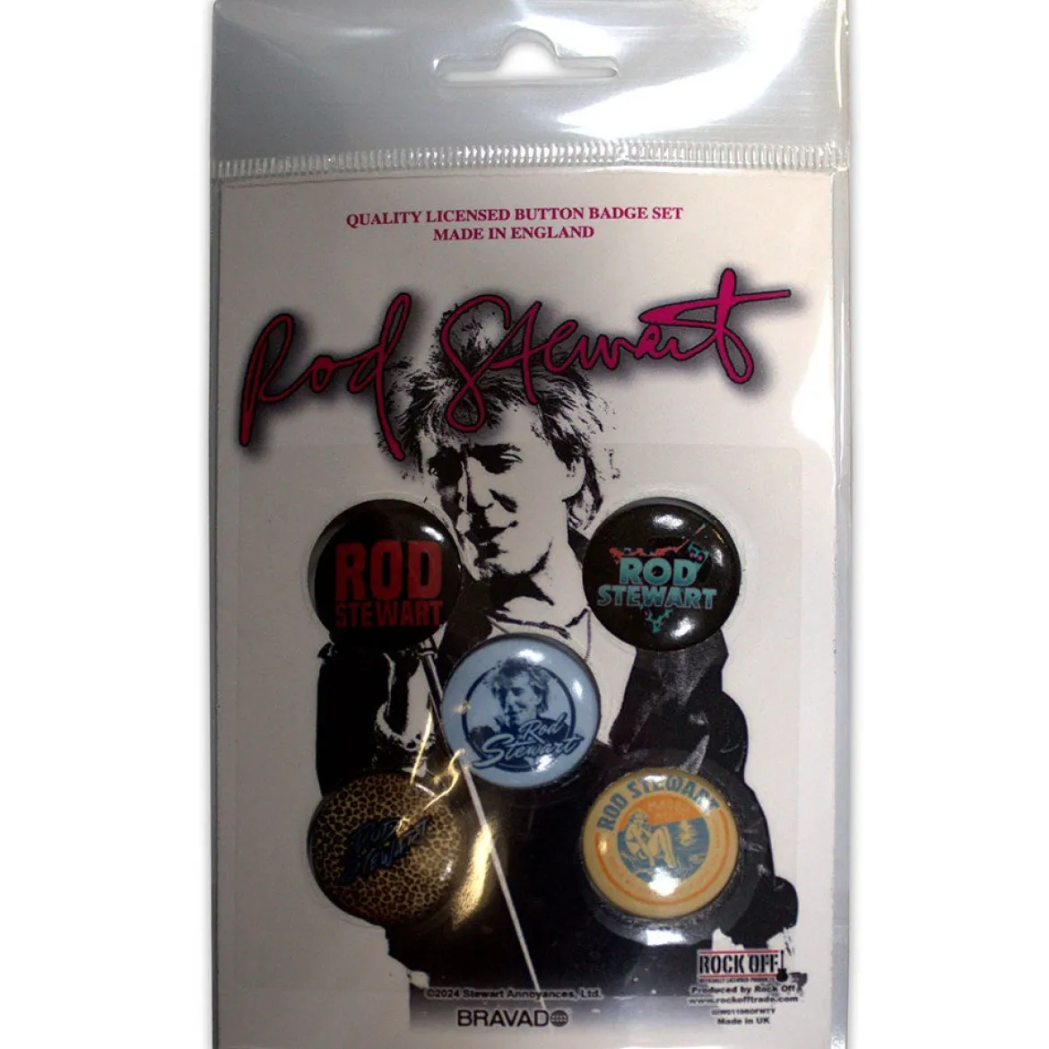Rod Stewart: Logos - Pinssisetti