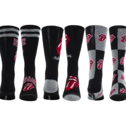Rolling Stones: Logos - Sukkasetti kitararasiassa, 3-pack