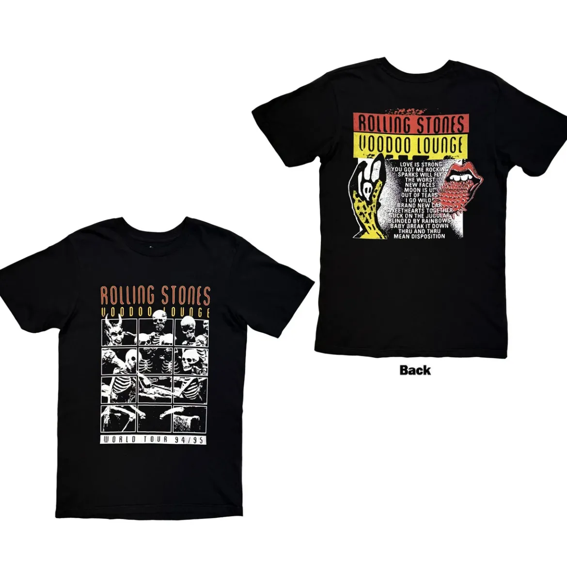 Rolling Stones: Voodoo Lounge - T-paita