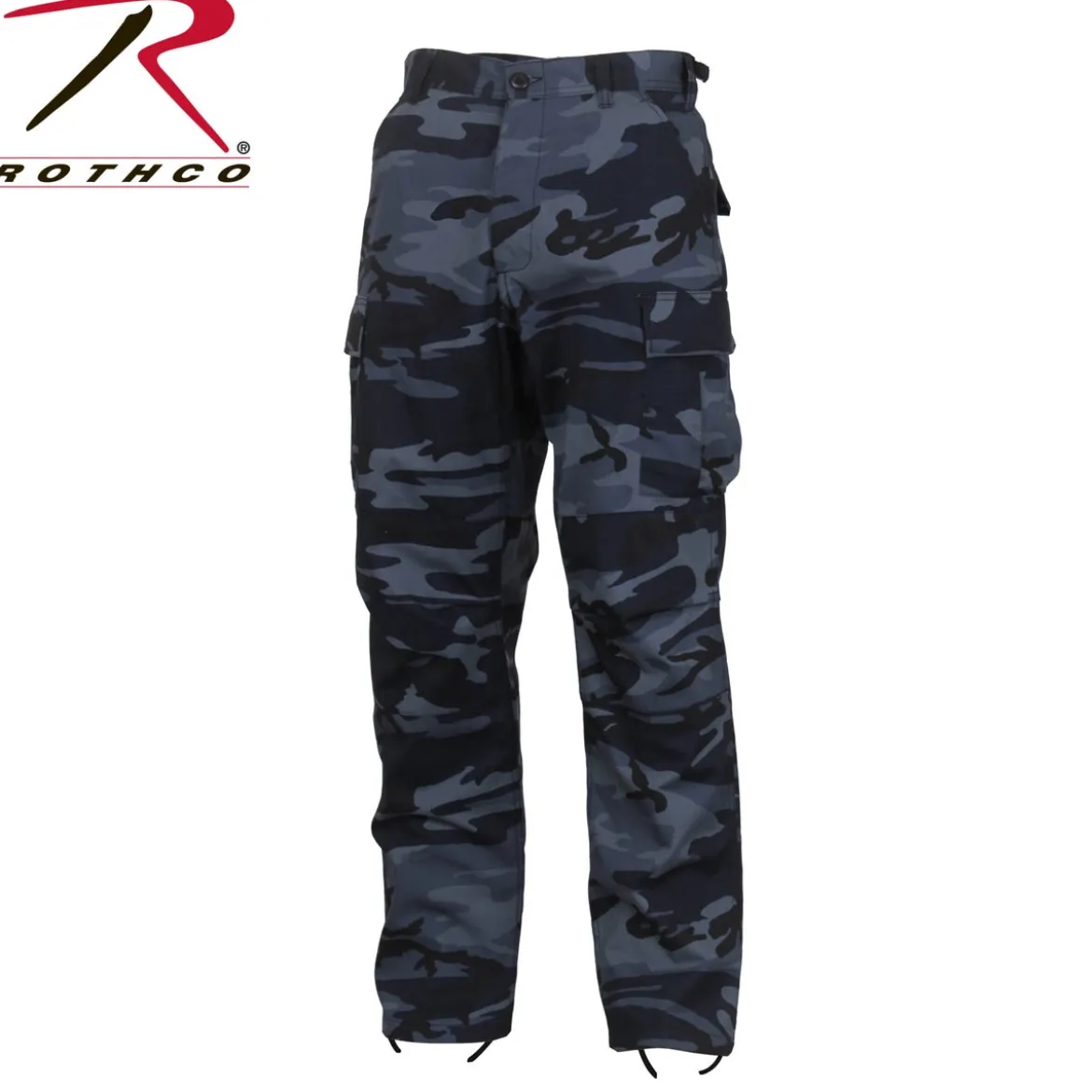 Rothco Color Camo BDU - Reisitaskuhousut, midnight blue