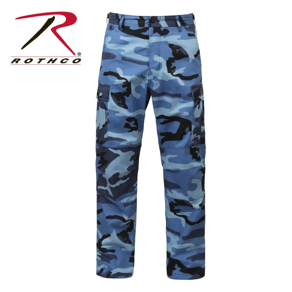 Rothco Color Camo BDU - Reisitaskuhousut, sky blue