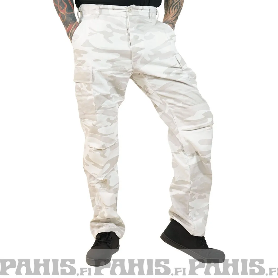Rothco Color Camo BDU - Reisitaskuhousut, snow camo