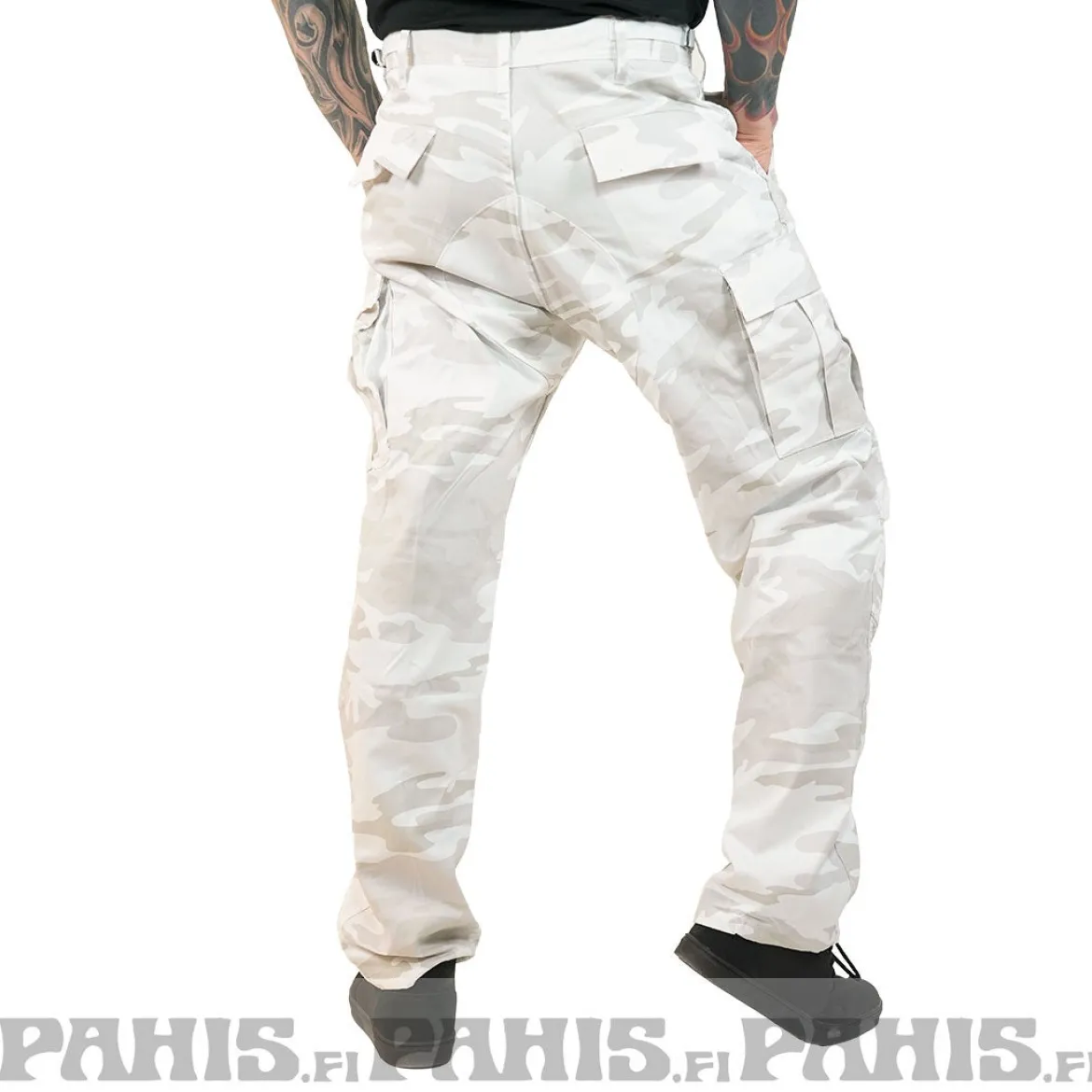 Rothco Color Camo BDU - Reisitaskuhousut, snow camo