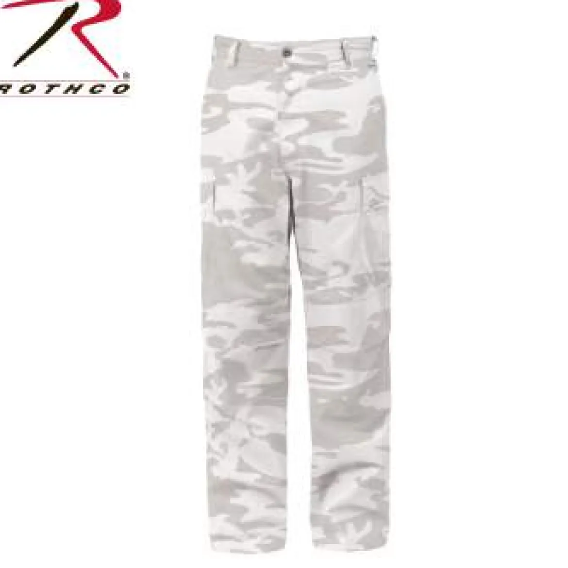 Rothco Color Camo BDU - Reisitaskuhousut, snow camo