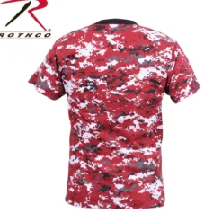 Rothco Digital Red Camo - T-paita