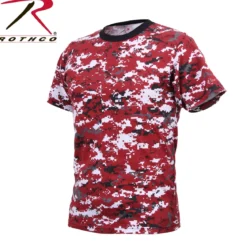 Rothco Digital Red Camo - T-paita