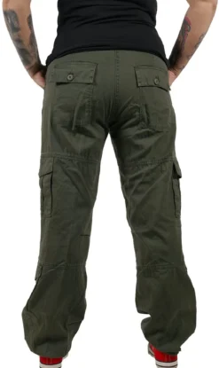 Rothco Vintage Paratrooper - Naisten reisitaskuhousut, olive drab