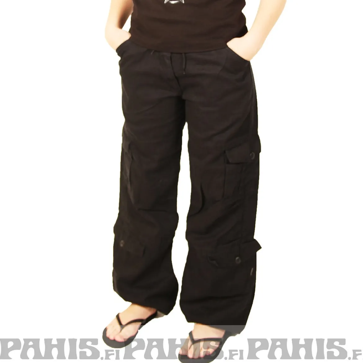 Rothco Vintage Paratrooper - Naisten reisitaskuhousut, black