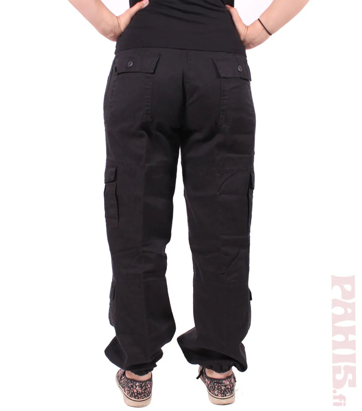 Rothco Vintage Paratrooper - Naisten reisitaskuhousut, black