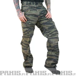 Rothco Vintage Paratrooper - reisitaskuhousut, tiger stripe camo