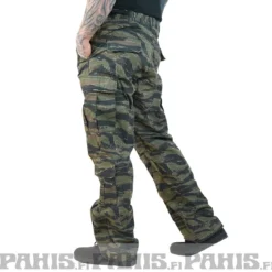 Rothco Vintage Paratrooper - reisitaskuhousut, tiger stripe camo