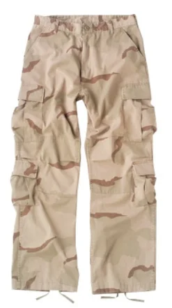 Rothco Vintage Paratrooper - reisitaskuhousut, Desert Camo