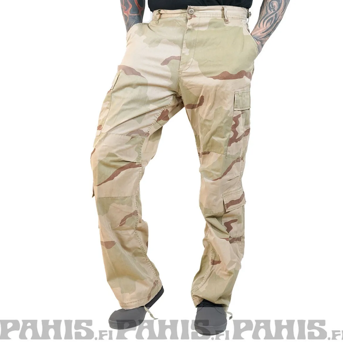 Rothco Vintage Paratrooper - reisitaskuhousut, Desert Camo