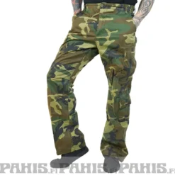 Rothco Vintage Paratrooper - reisitaskuhousut, woodland