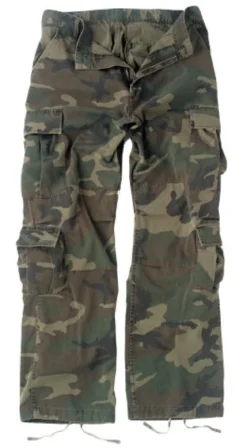 Rothco Vintage Paratrooper - reisitaskuhousut, woodland