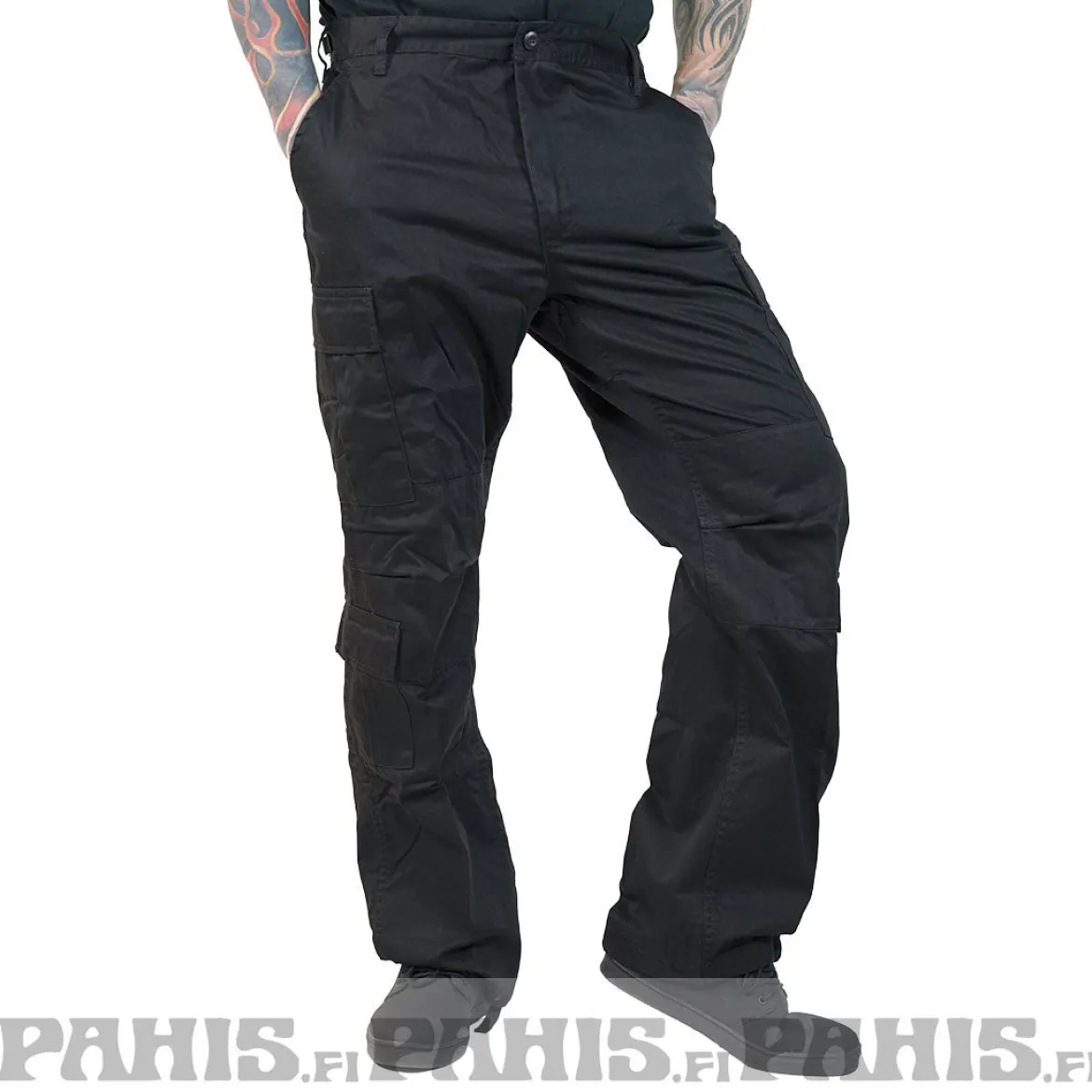 Rothco Vintage Paratrooper - reisitaskuhousut, musta