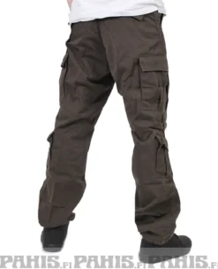 Rothco Vintage Paratrooper - reisitaskuhousut, ruskea