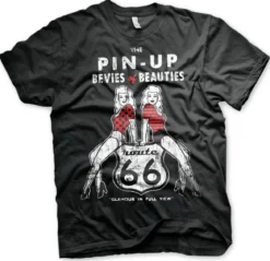 Route 66 Pin-Ups - T-paita
