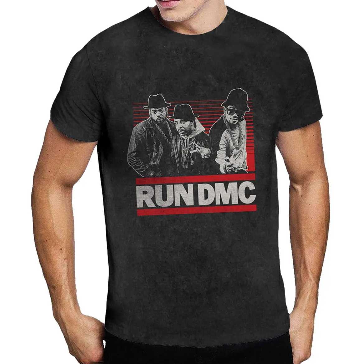 Run DMC Gradient Bars - T-paita