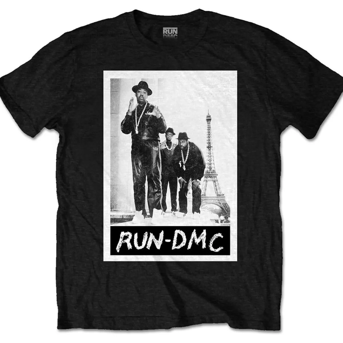 Run DMC Paris Photo - T-paita
