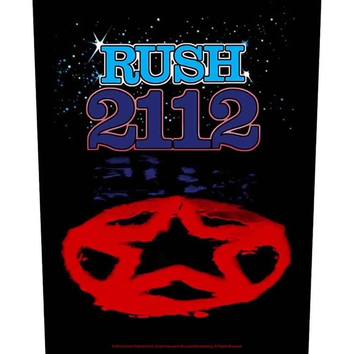 Rush 2112 - Kangasmerkki, selkä