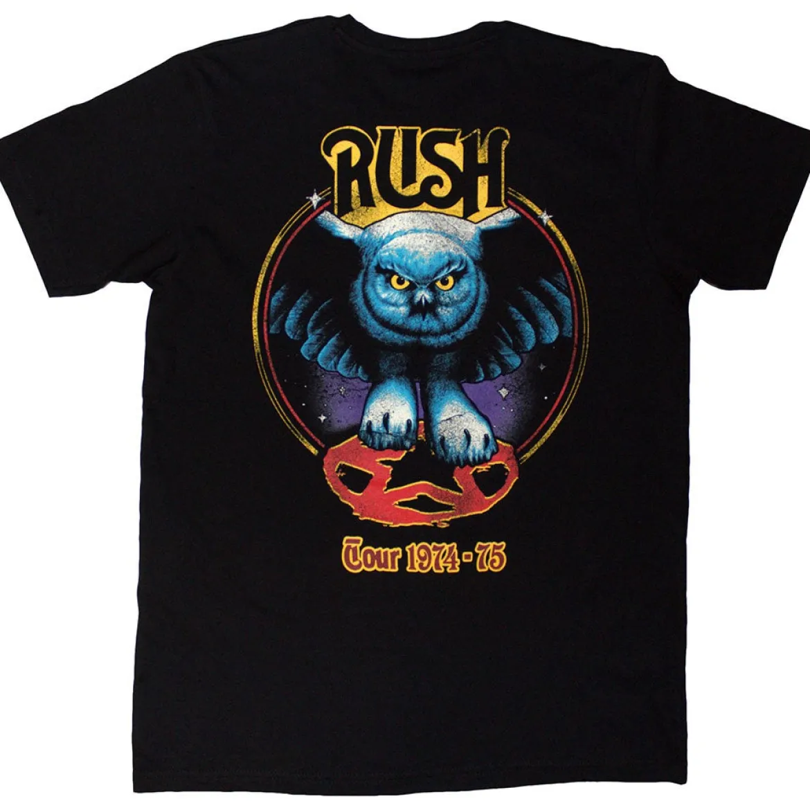 Rush: Tour ´74 -´75 - T-Paita