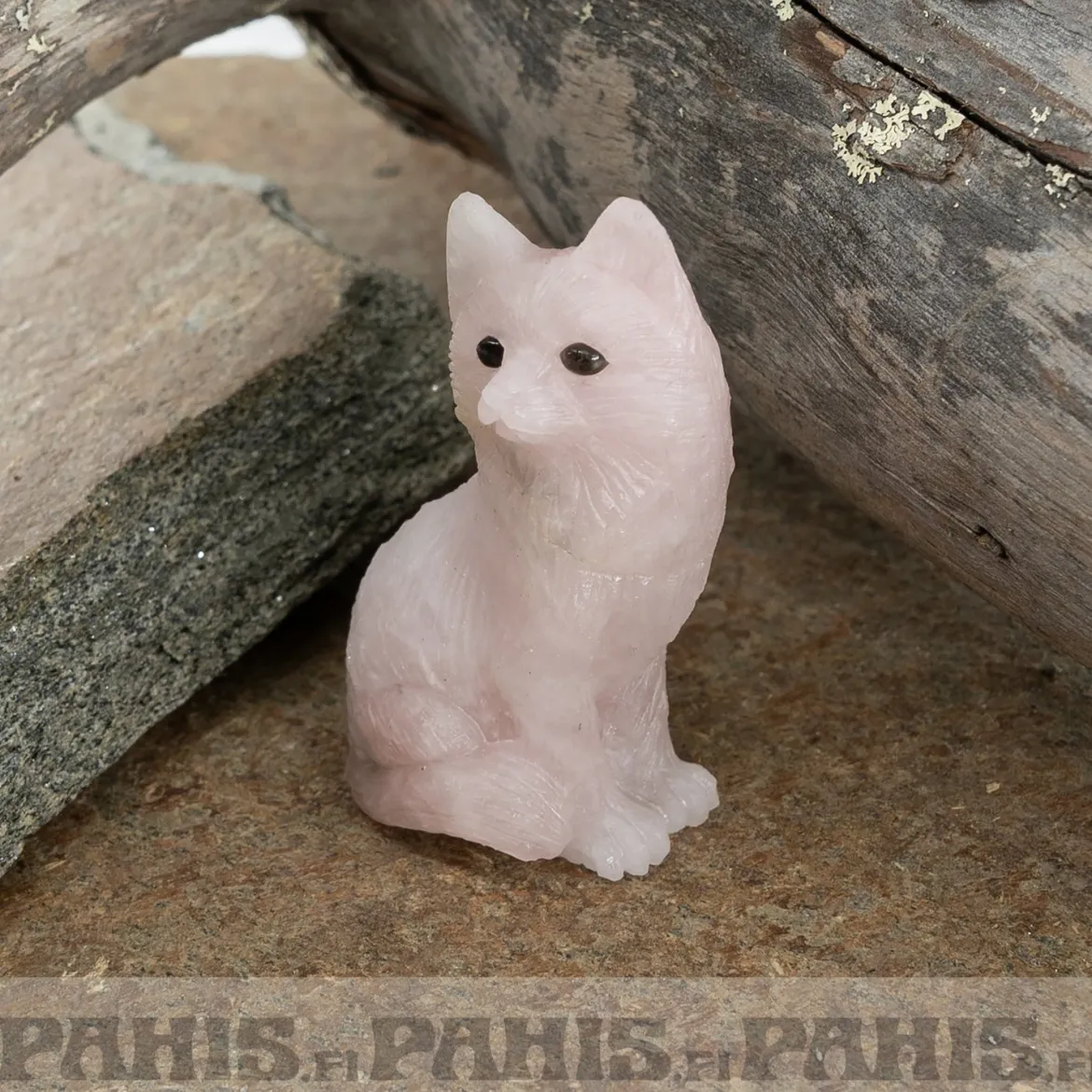 Ruusukvartsi - Kettu, 6cm