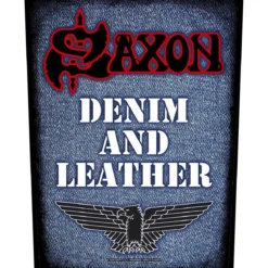 Saxon: Denim & Leather - Selkämerkki
