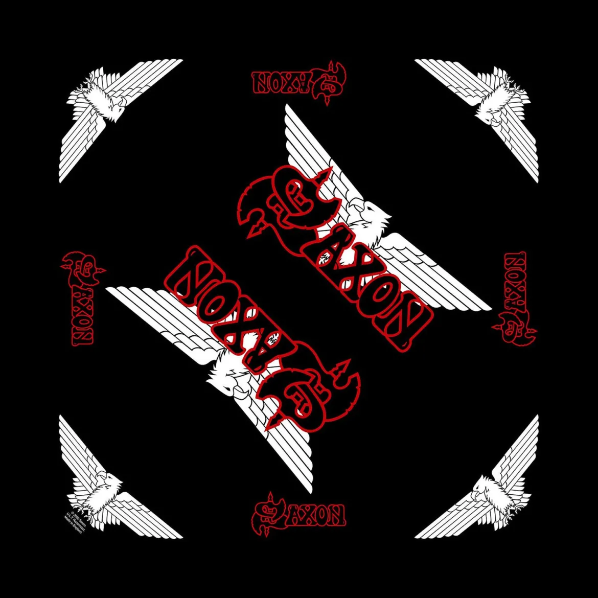 Saxon: Logo/Eagle - Bandana huivi