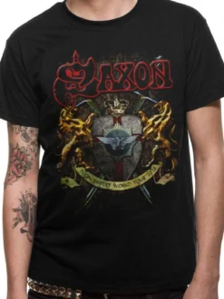Saxon Thunderbolt- T-paita