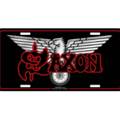 Saxon: Wheel Of Steel - Seinäkyltti